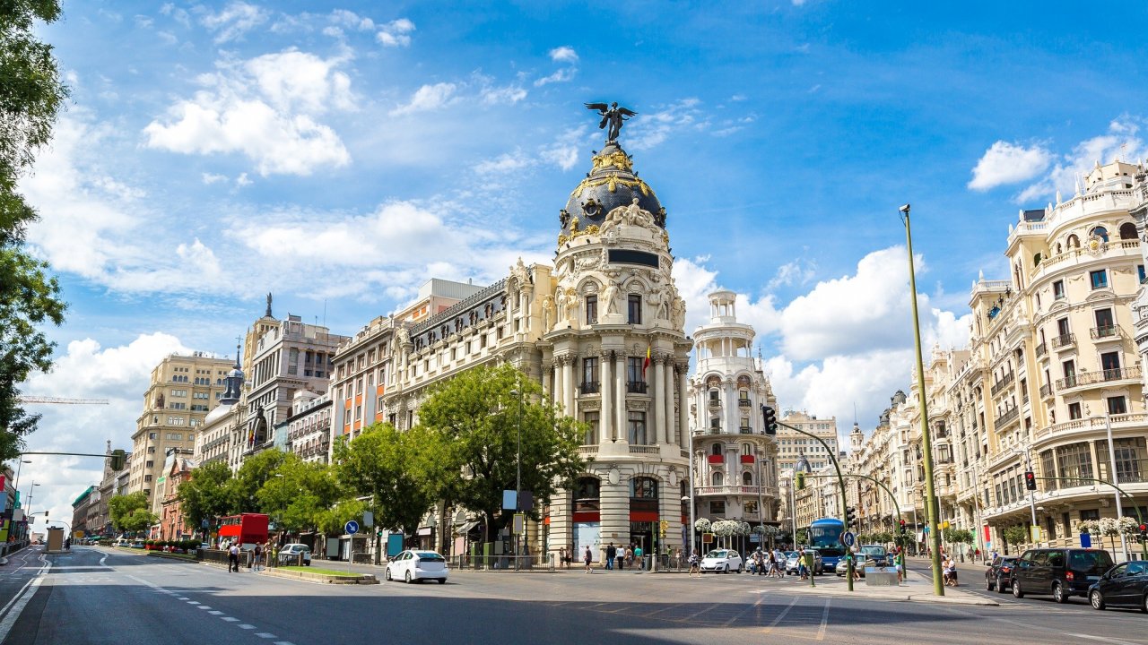 Centraal hotel in <b>Madrid</b> incl. vlucht en ontbijt