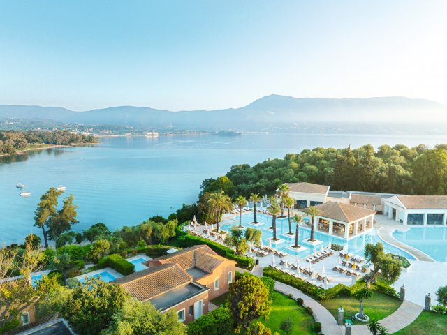 Luxe genieten van een  vakantie in een 5*-hotel op <b>Corfu</b> o.b.v. halfpension