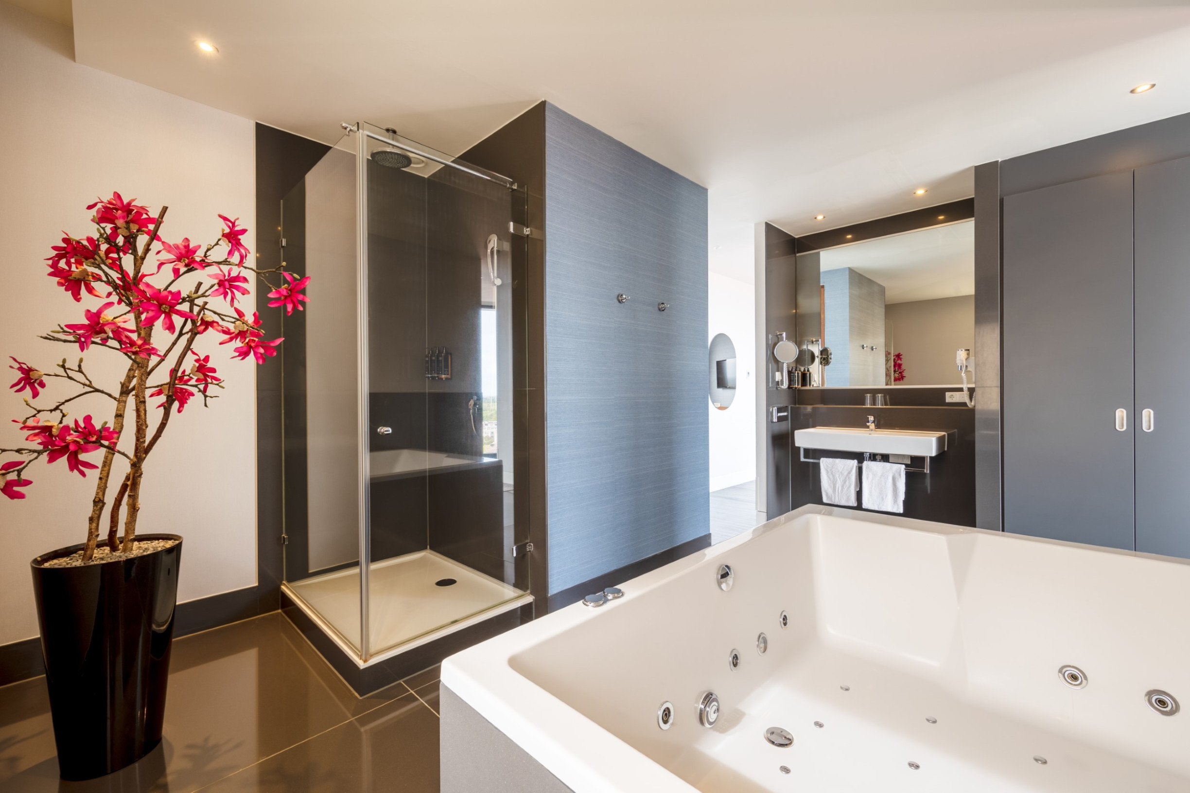 Hotelkamer met bubbelbad