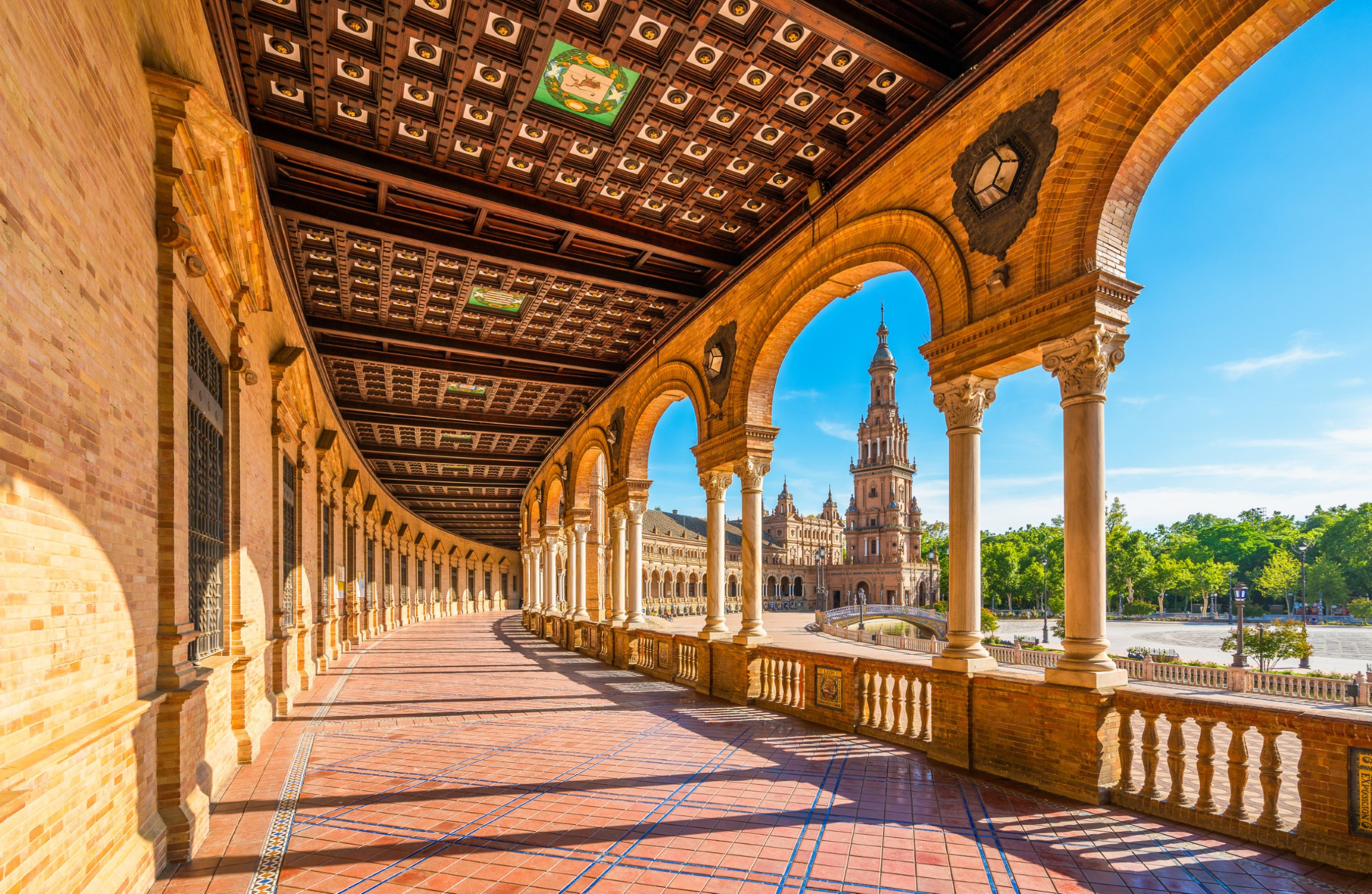 historisch gebouw in Sevilla