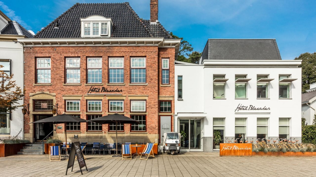 Boutique hotel in <b>Bloemendaal</b> bij <b>Haarlem</b> en kust