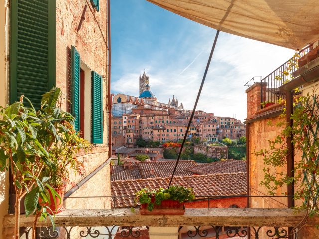 Verblijf in het prachtige Toscane nabij Siena o.b.v. logies en ontbijt