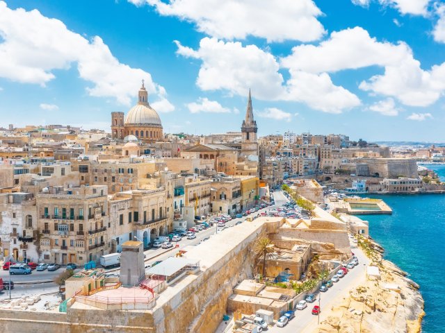 Zonvakantie op het zonnige <b>Malta</b> incl. vlucht en ontbijt of halfpension