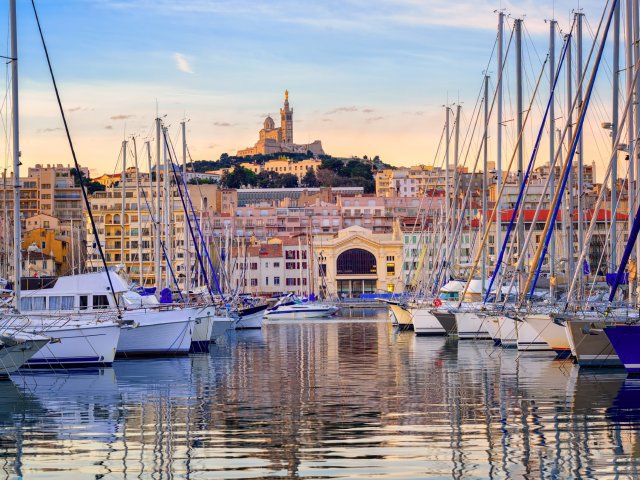 Bewonder de historische Franse stad <b>Marseille</b> incl. vlucht
