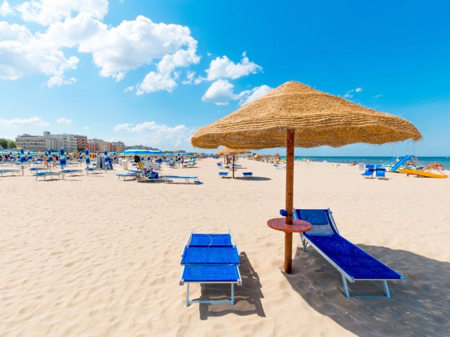 Verblijf direct aan het strand in <b>Rimini</b> o.b.v. halfpension
